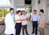 Sở Y tế khảo sát thực trạng cơ sở vật chất tại Bệnh viện Phổi tỉnh.