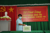 PGS.TS. Nguyễn Văn Lành, Bí thư Đảng ủy bộ phận, Giám đốc Trung tâm Kiểm soát bệnh tật tỉnh ủng hộ phòng chống Covid-19.