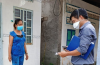 Viện Pasteur Thành phố Hồ Chí Minh khảo sát thực tế tình hình tiêm vắc-xin phòng Covid-19 của người dân trên địa bàn thị xã Long Mỹ.