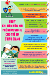 Infographic: Tiêm vắc-xin cho trẻ em, phụ huynh hãy lưu ý những điều này!