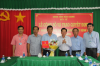 Trao quyết định điều động, bổ nhiệm cho ông Trương Văn Hạnh.