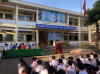 Truyền thông trực tiếp về phòng, chống tác hại thuốc lá cho học sinh tại Trường THCS Đại Thành.