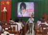 Ông Nguyễn Hoàng Khang, Phó Khoa Truyền thông - GDSK  (CDC Hậu Giang) phát biểu về tác hại của thuốc lá. Ảnh: Ngọc Huyền