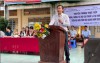 Truyền thông phòng, chống tác hại thuốc lá tại Trường THCS Ngô Quốc Trị, thị trấn Nàng Mau.