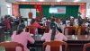 Ông Nguyễn Văn Dũng, Phó Chi cục An toàn vệ sinh thực phẩm hướng dẫn  tại lớp tập huấn.