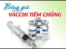 Bảng giá vắc xin tai Trung tam