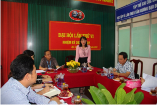 Bà Hồ Thu Ánh, Phó Chủ tịch UBND tỉnh, phát biểu chỉ đạo tại buổi làm việc.