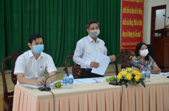 Ông Đồng Văn Thanh, Phó Bí thư Tỉnh ủy, Chủ tịch UBND tỉnh phát biểu chỉ đạo tại buổi họp.