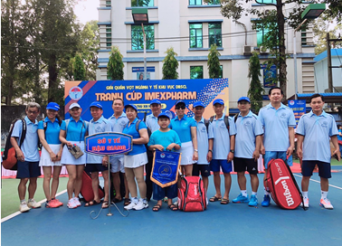 Đoàn Sở Y tế tỉnh Hậu Giang có 14 vận động viên tham gia thi đấu.