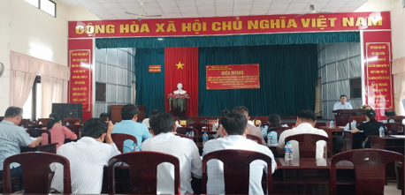 Ông Đỗ Văn Lô, Phó Chủ tịch Thường trực UBND huyện, Trưởng ban BCĐ phát biểu chỉ đạo tại hội nghị.