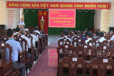 BSCK2. Nguyễn Thanh Tùng, Giám đốc Sở Y tế, Phó Trưởng Ban thường trực BCĐ Liên ngành về vệ sinh an toàn thực phẩm phát biểu chỉ đạo tại Hội nghị.